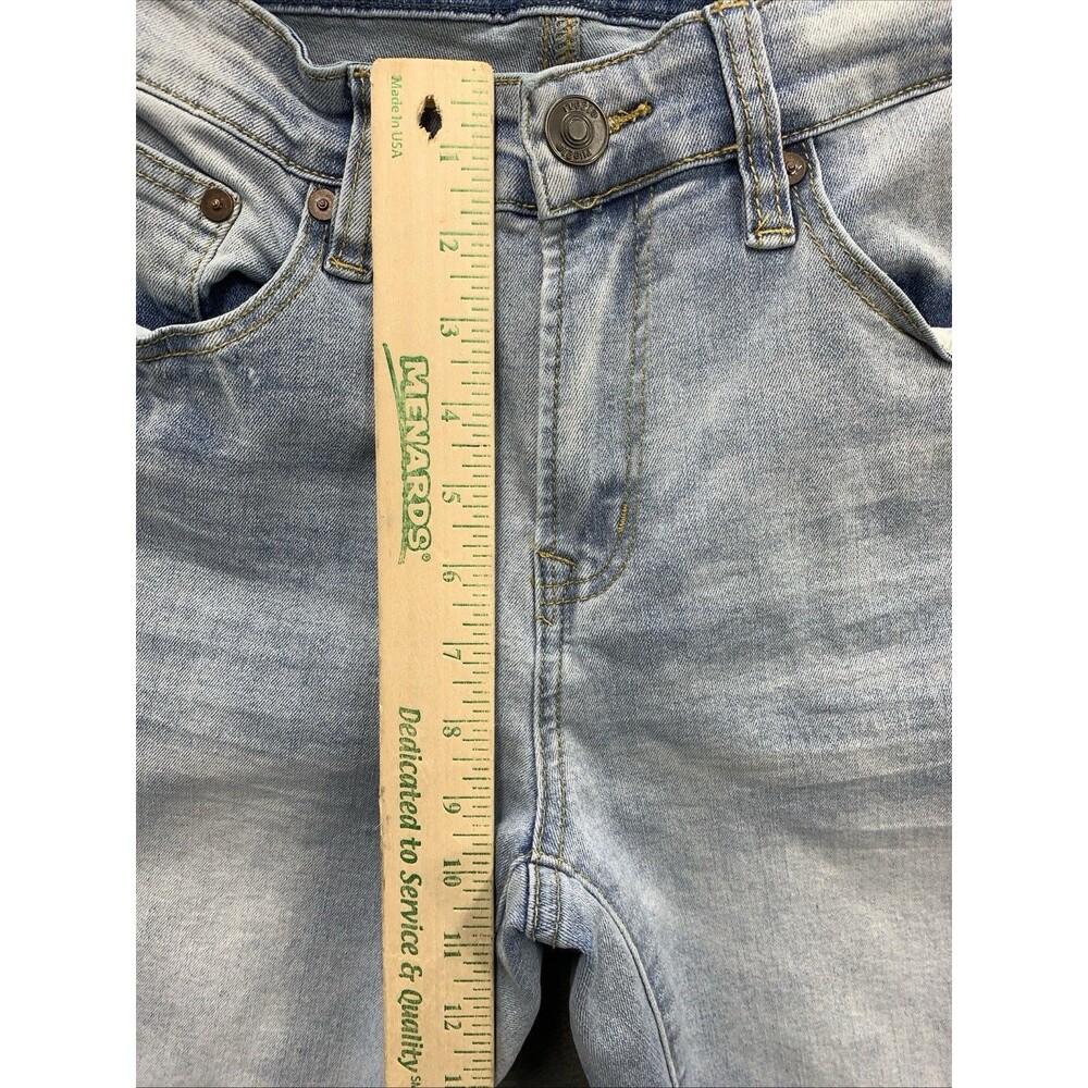 Rue 21 Denim Jeans Men's Size 30X30 Sky Blue Slim Taper Supreme Flex - Picture 5 of 16